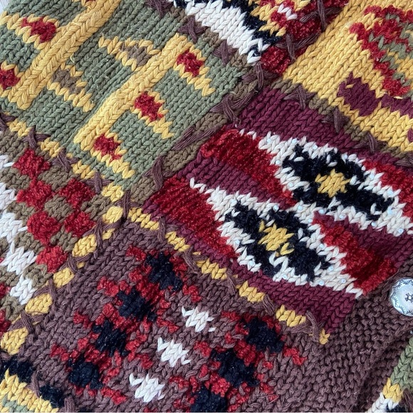 Cambridge Country Store Ramie Cotton Vintage Knit Sweater Vest Size 8 - Picture 6 of 9